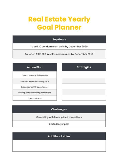 7 Goal Chart Templates Doc Pdf Excel