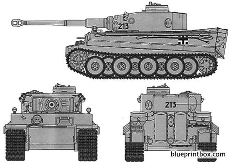 Tiger I Early Production Free Plans And Blueprints