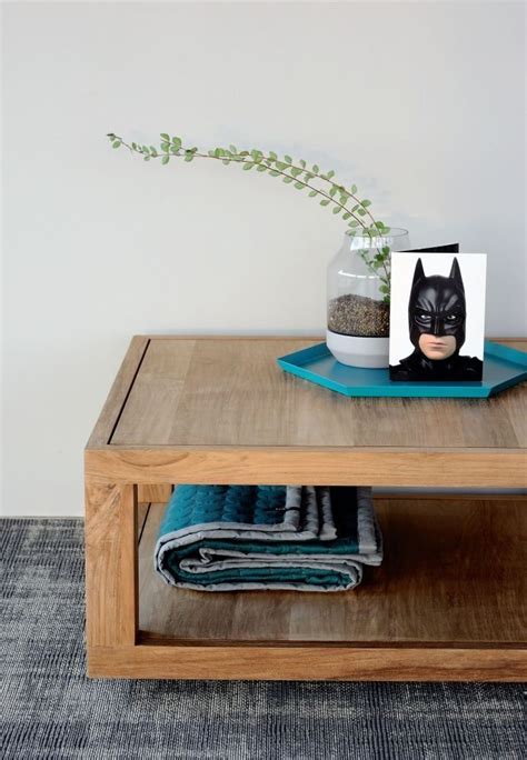 The ethnicraft furniture brand, designed in belgium, is pure, simple and luxurious. ETHNICRAFT Duplex Teak Coffee Table | Ethnicraft furniture, Coffee table square, Coffee table