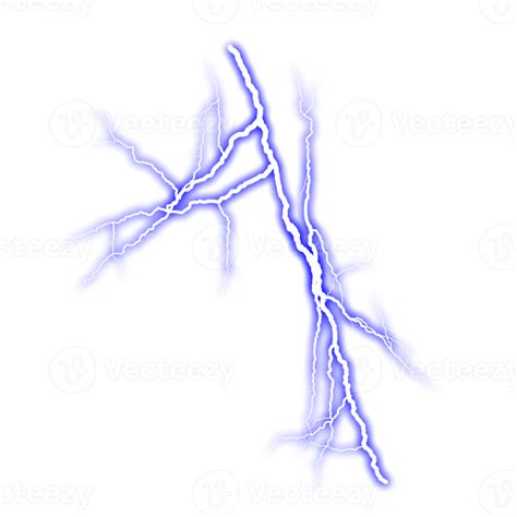 Element Blue Lightning Flash Thunderbolt Isolated Png 16390749 Png