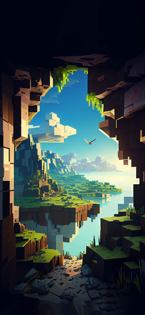 Minecraft Iphone 4k Wallpapers Wallpaper Cave