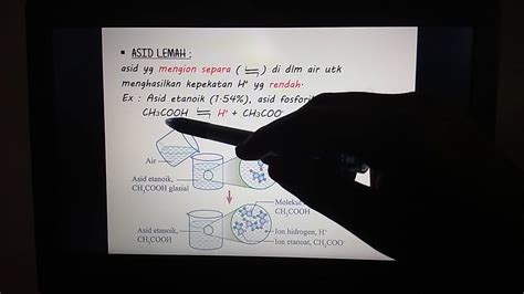 Tindak balas antara asid dan alkali menghasilkan garam dan air. Bab 6.3 : kekuatan asid dan alkali - YouTube