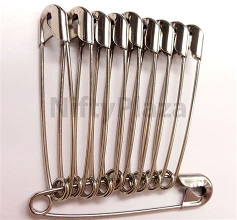 Niftyplaza 1000 Extra Large Safety Pins Size 2 For Quilters Crafting
