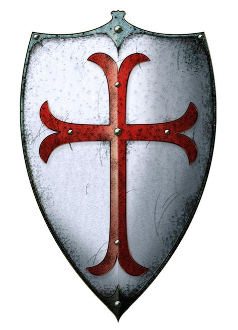 She is also the symbol of inspiration, law and justice, and strength. Shield Decal | Wallmonkeys.com | Knight tattoo, Knight shield