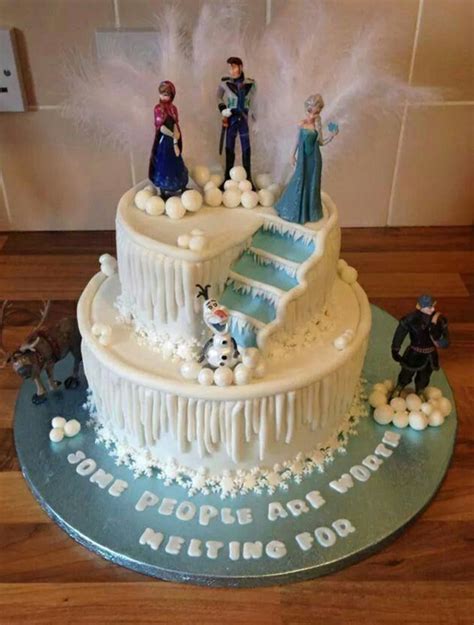 41 Gateau Anniversaire Elsa Reine Des Neiges