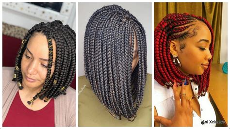 2020 Top Trending Bob Braided Hairstyles For Beauty Queens
