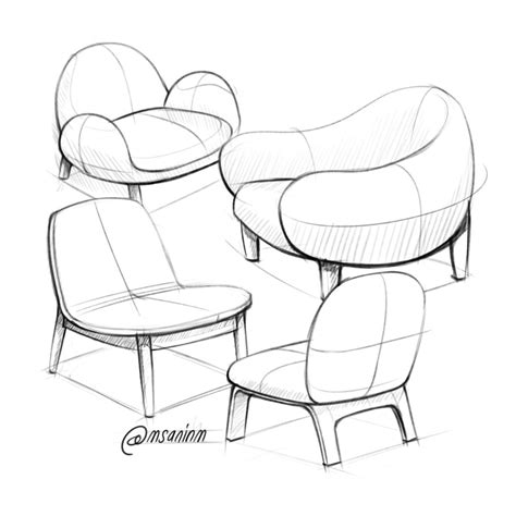 Digital Sketchbook 2016 Furniture Design Sketches Interior Design