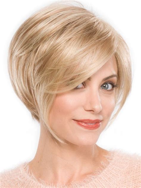 Fashion Angle Blonde Short Bob Style Wigs