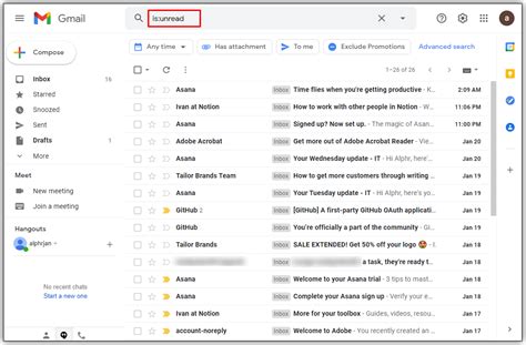 How To Locate Unread Emails In A Gmail Account Video Inventgen