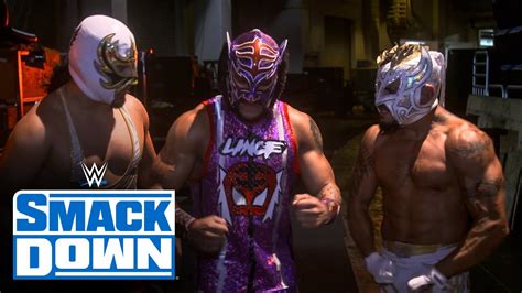 Lucha House Party carry celebration backstage: SmackDown Exclusive