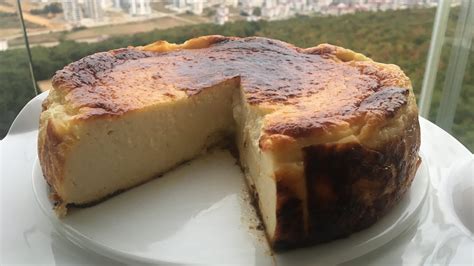 San Sebastian Cheesecake Nasıl Yapılır? / Cheesecake Tarifi - YouTube