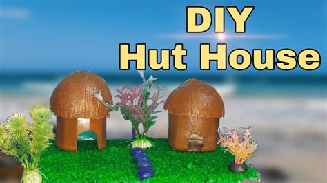 Cute Hut House With Bottledrbcrafts Youtube