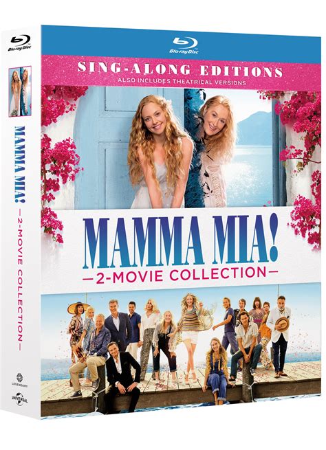 mamma mia 2 movie collection blu ray [region 2 europa ] 2018