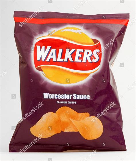 Walkers Worcester Sauce Crisps Editorial Stock Photo Stock Image