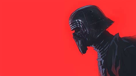 Star Wars Minimalist Wallpaper Picture - Kylo Ren ... Kylo ren star wars lightsaber ultrahd wallpaper for wide 16:10 5:3 widescreen whxga wqxga wuxga wxga wga ;