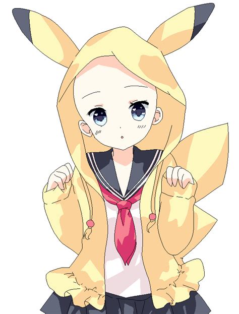 Girl In Pikachu Hoodie 2 By Hope Bases X3 On Deviantart