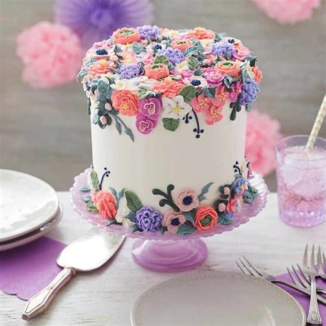 Beautiful Birthday Cake Images With Flowers Best Flower Site