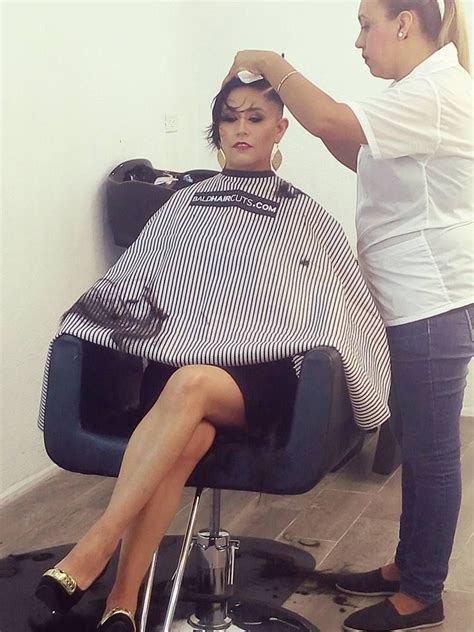Hair cutting cape with long sleeve barber haircut apron home salon hairdressing. https://www.facebook.com/899838260107300/photos/a ...