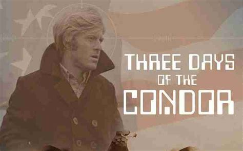 Blu Ray Review Robert Redford In Sydney Pollacks Three Days Of The