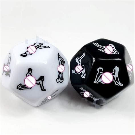 Funny Sex Dice 12 Side Erotic Craps Sex Glow Dice Love Dices Toys For