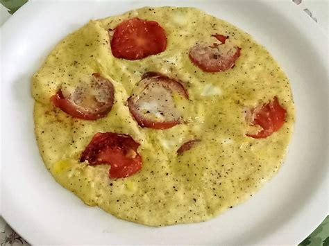 Tomato Egg Omelet Recipe Delishably