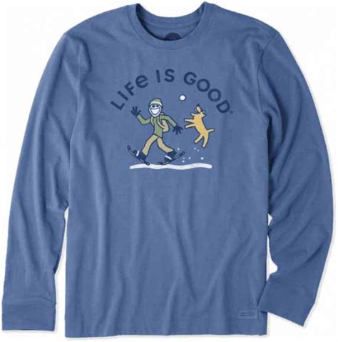 Shop the vintage collection of tees and hats at the official life is good® website. Life is Good Crusher Shirt