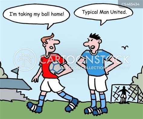 Funny Soccer Cartoon