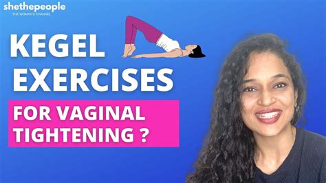 Kegel Exercises For Vaginal Tightening Ft Dr Theertha Shetty Youtube