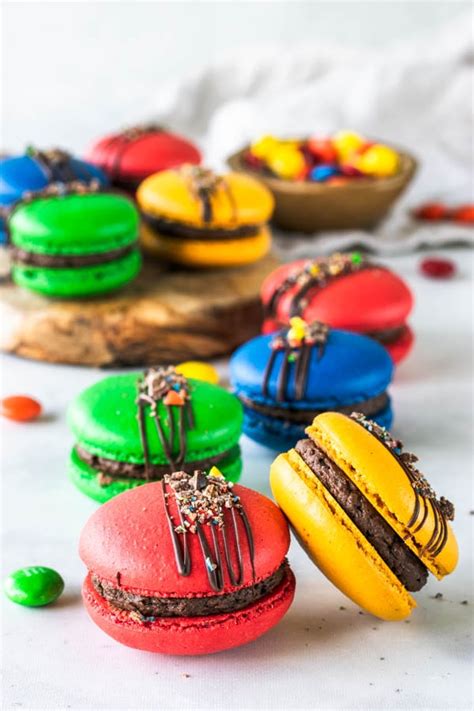 Mandms Macarons Plus Video Tutorial On How To Make Different Color