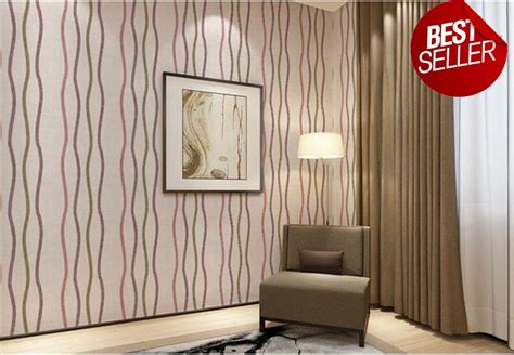 Jual wallpaper dinding sticker - minimalis line color ...
