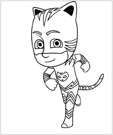 Drawings of pj masks for coloring. Pj Masks Coloring Printable in 2020 | Pj masks coloring ...