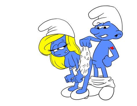 Rule 34 Filthybit Hefty Smurf Smurfette Tagme The Smurfs 1102415