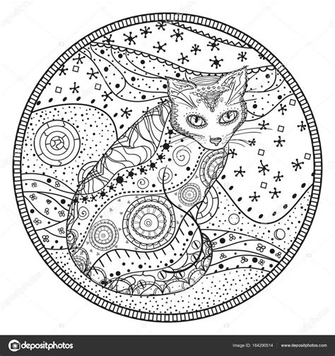 Mandala Katzen Zum Ausmalen - Malvorlagen Gratis