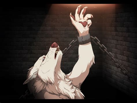 Chained From Light Werewolf Aesthetic Furry Art Werewolf Drawing