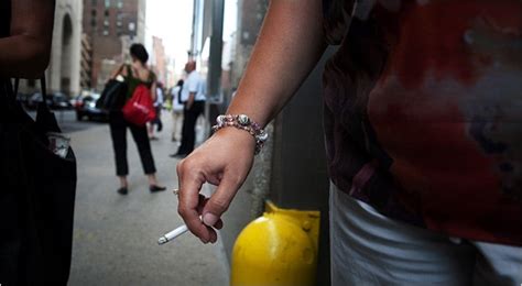 The Last Smokers In New York City The New York Times