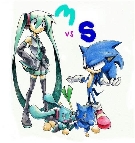 18 Best Images About Sonic And Miku On Pinterest Models Hatsune Miku