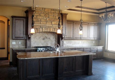Unfinished kitchen cabinets los angeles. Colorado knotty alder kitchen - Traditional - Kitchen ...