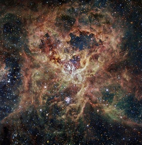 Nebulosa da Tarantula Também conhecida como 30 Doradus ou NGC 2070