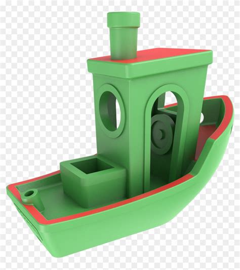 The 3d Printable Calibration Object 3d Printed Boat Test Hd Png