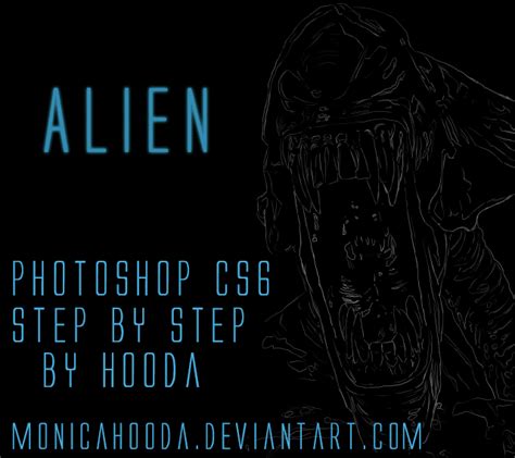 Alien Step By Step By Monicahooda On Deviantart