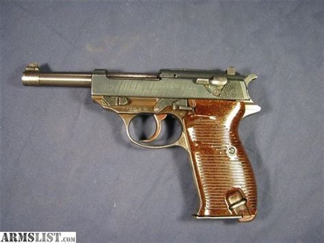 ARMSLIST For Sale Non Import Walther P 38 AC WW2 Bakelite Grips Nazi