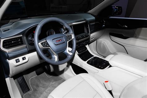 2020 Acadia Interior Adds Space Thanks To New Digital Shifter Gm