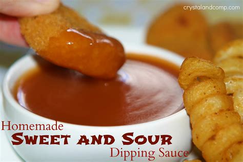 1combine the sugar, salt, ketchup, soy sauce, vinegar, and water in a small saucepan. Easy Recipes: Homemade Sweet and Sour Dipping Sauce # ...