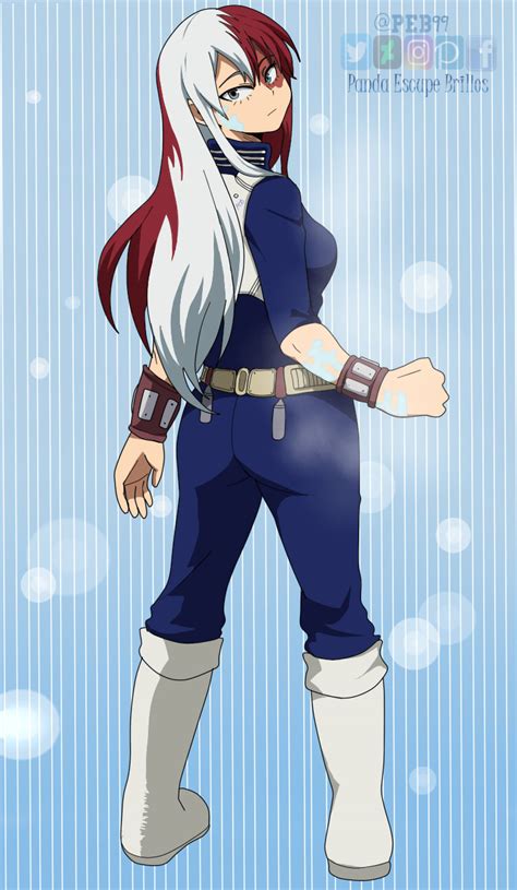 Shouko Todoroki Shoto Todoroki Genderbend Bnha By Peb99 On Deviantart