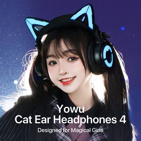 Mua Yowu Rgb Cat Ear Headphone 4 Upgraded Wireless And Wired Gaming