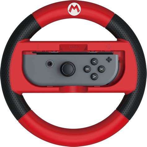 Hori Nintendo Switch Joy Con Racing Wheel Mario Kart 8 Deluxe Mario