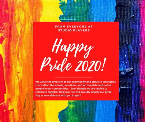 Updated 1350 gmt (2150 hkt) june 1, 2020. Happy Pride 2020! - Studio Players