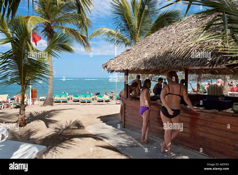 Bar De Playa Clubhotel Riu Mambu Bahia Maimón Puerto Plata República Dominicana El Caribe