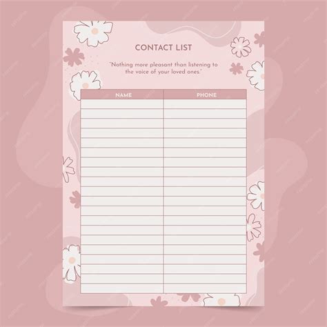 Premium Vector | Telephone directory template design