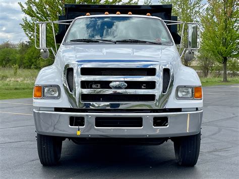 Used 2007 Ford F750 Super Duty Dump Truck Cat Diesel Automatic
